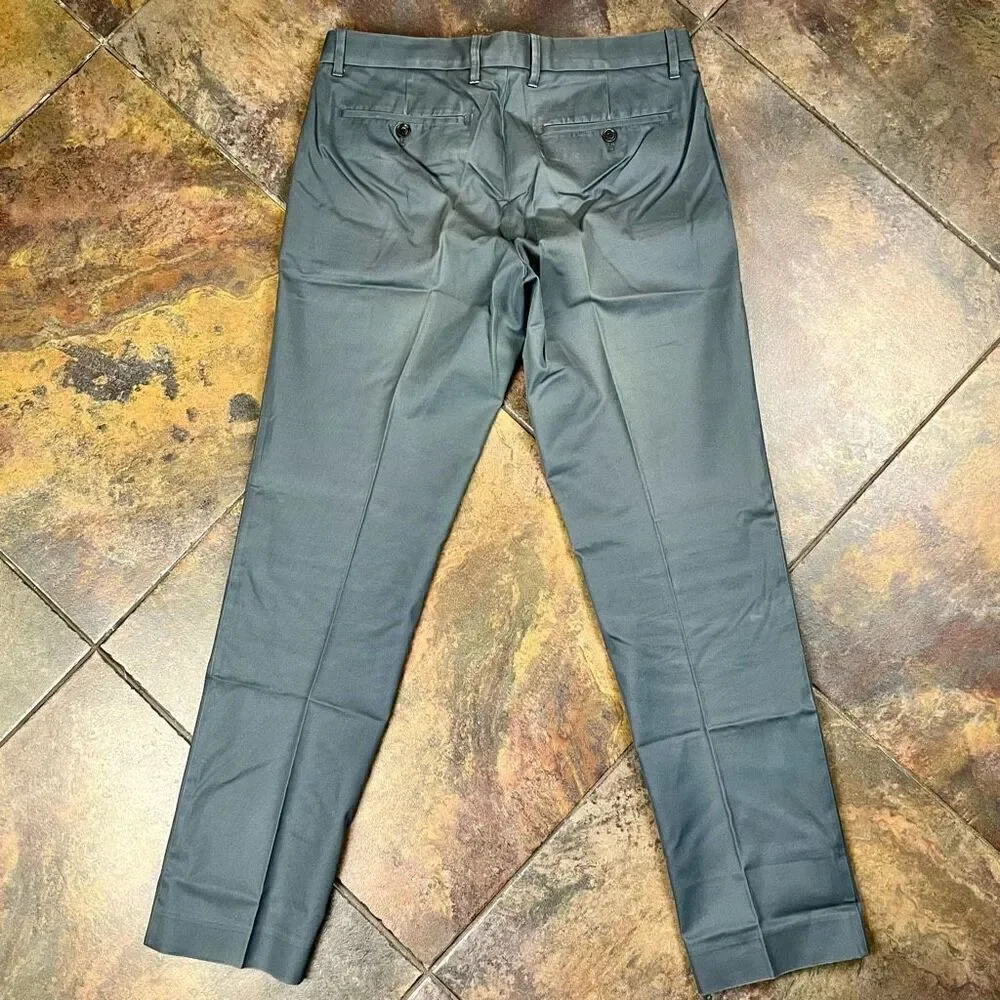 Gap Men’s Khakis Tailored Slim Fit Gray Pants 32x32